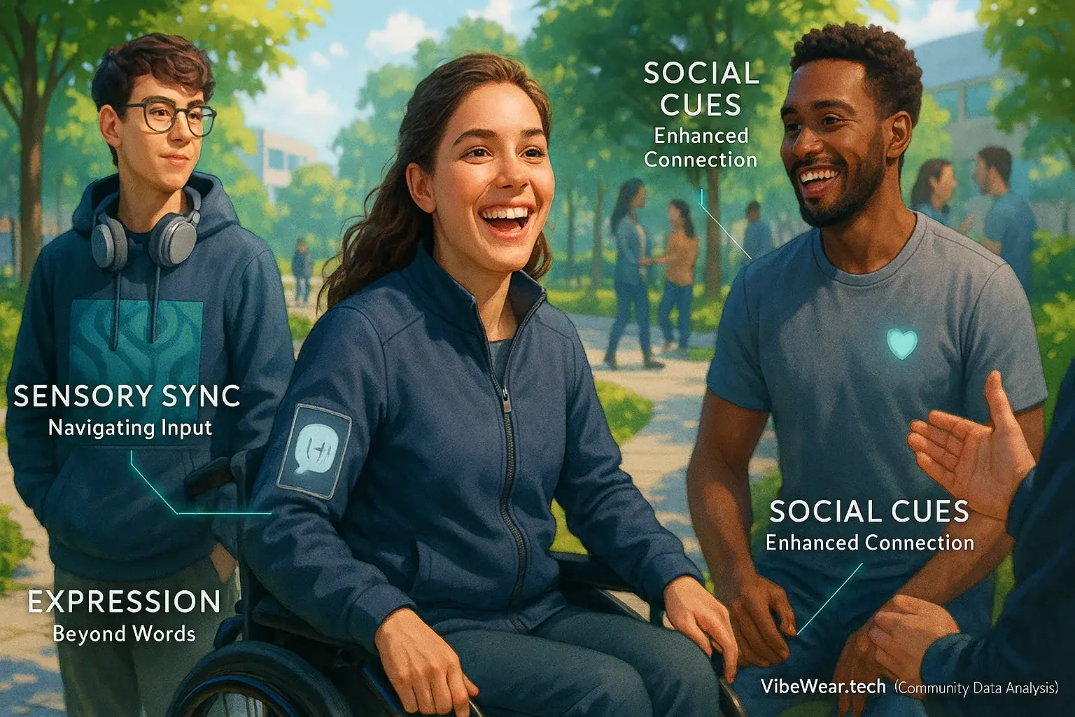 Diverse individuals benefit from adaptive clothing features, making fashion an accessibility tool.